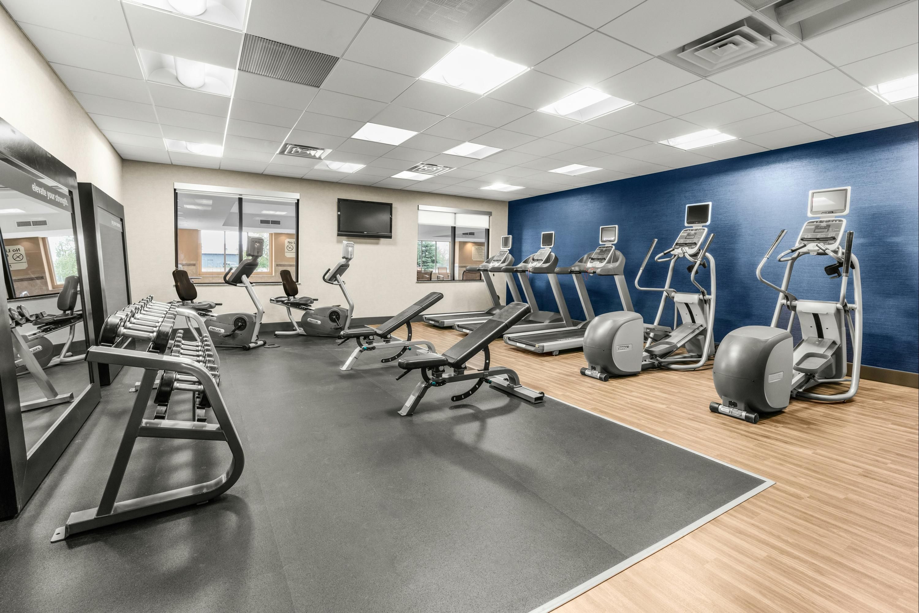 Fitnessbereich