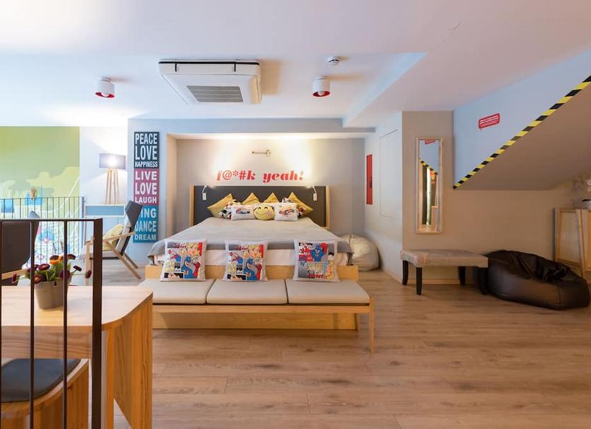 Schlafzimmer Foto