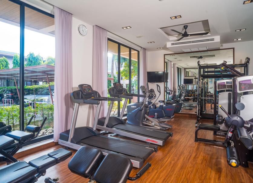 Fitnessbereich Foto