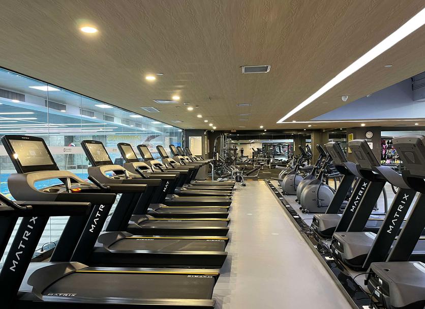Fitnessbereich Foto
