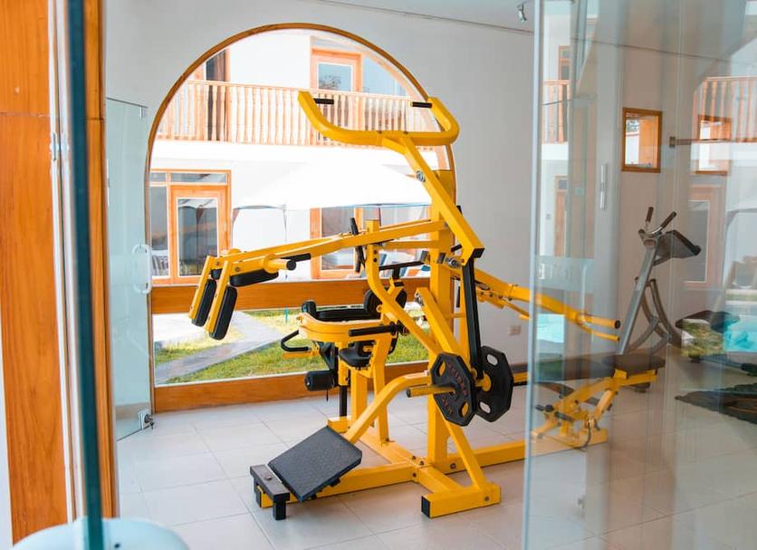 Fitnessbereich Foto