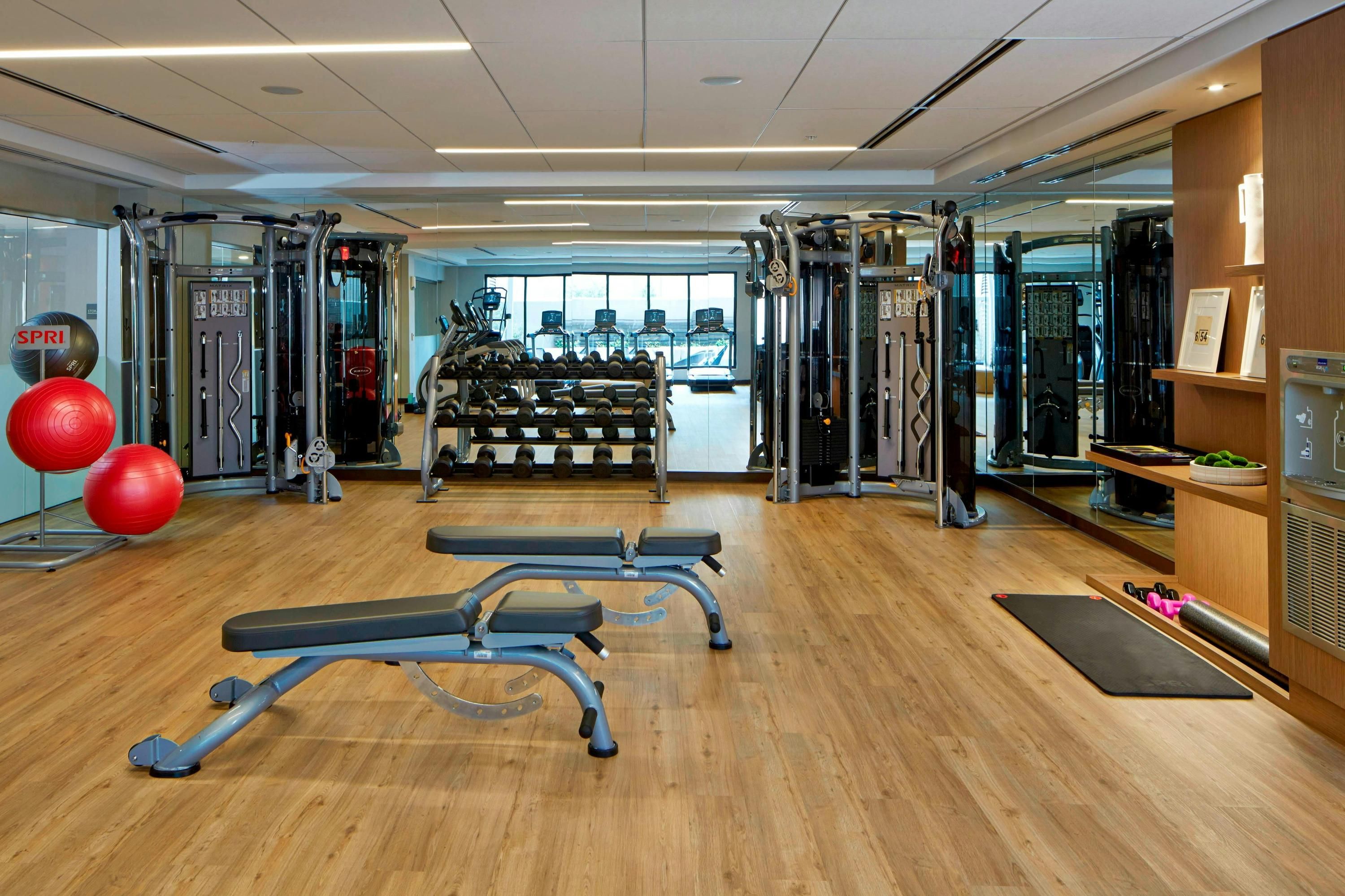 Fitnessbereich