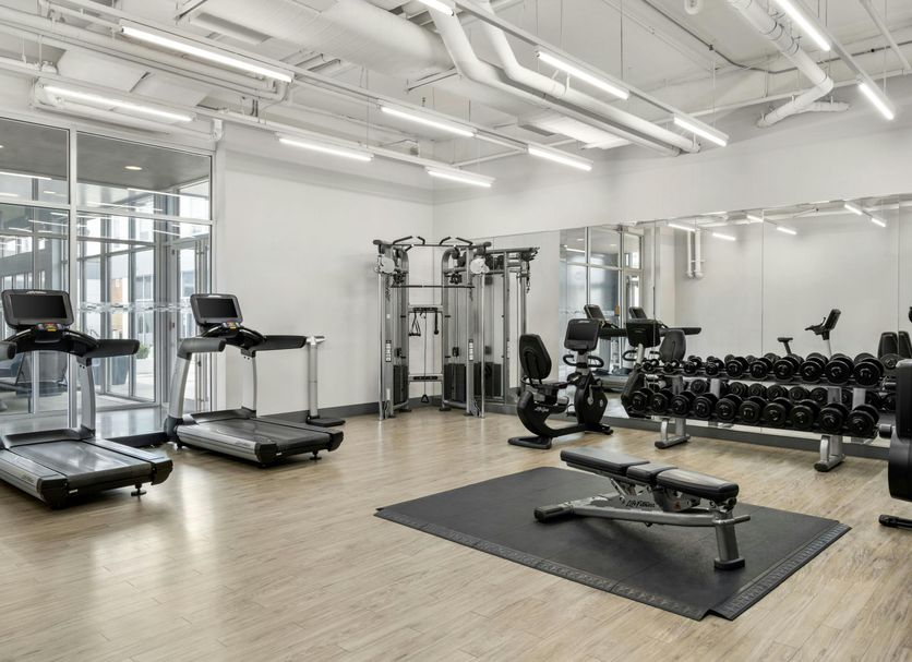 Fitnessbereich Foto