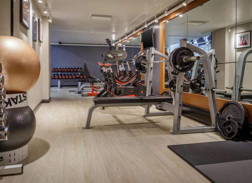 Fitnessbereich Foto