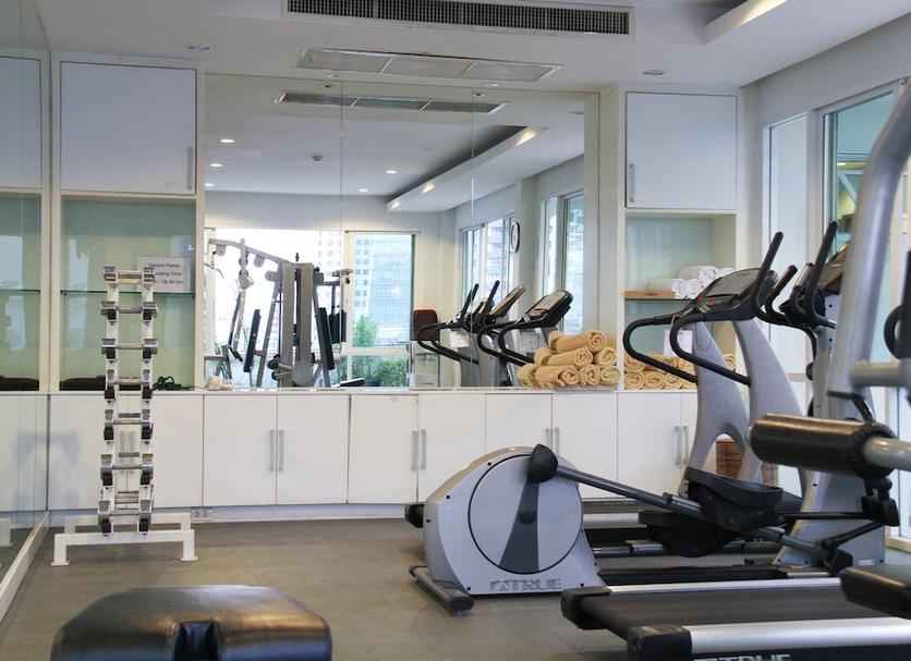 Fitnessbereich Foto