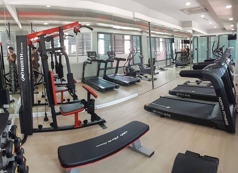 Fitnessbereich Foto