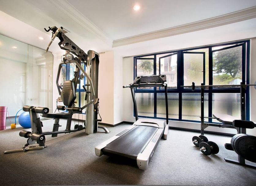 Fitnessbereich Foto