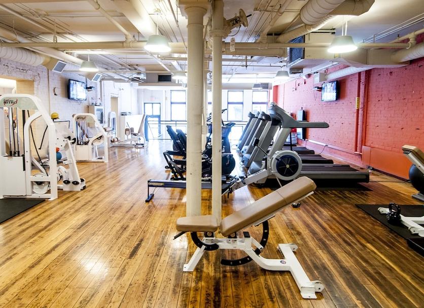 Fitnessbereich Foto