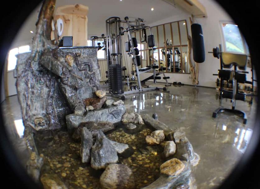 Fitnessbereich Foto