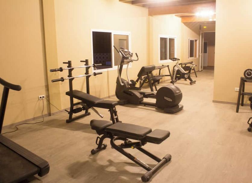 Fitnessbereich Foto