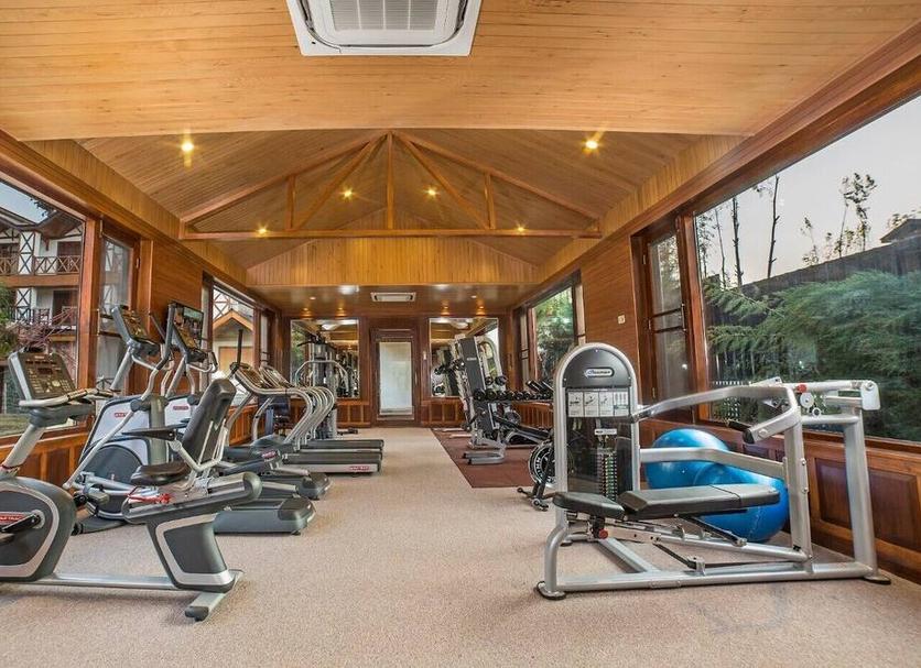 Fitnessbereich Foto