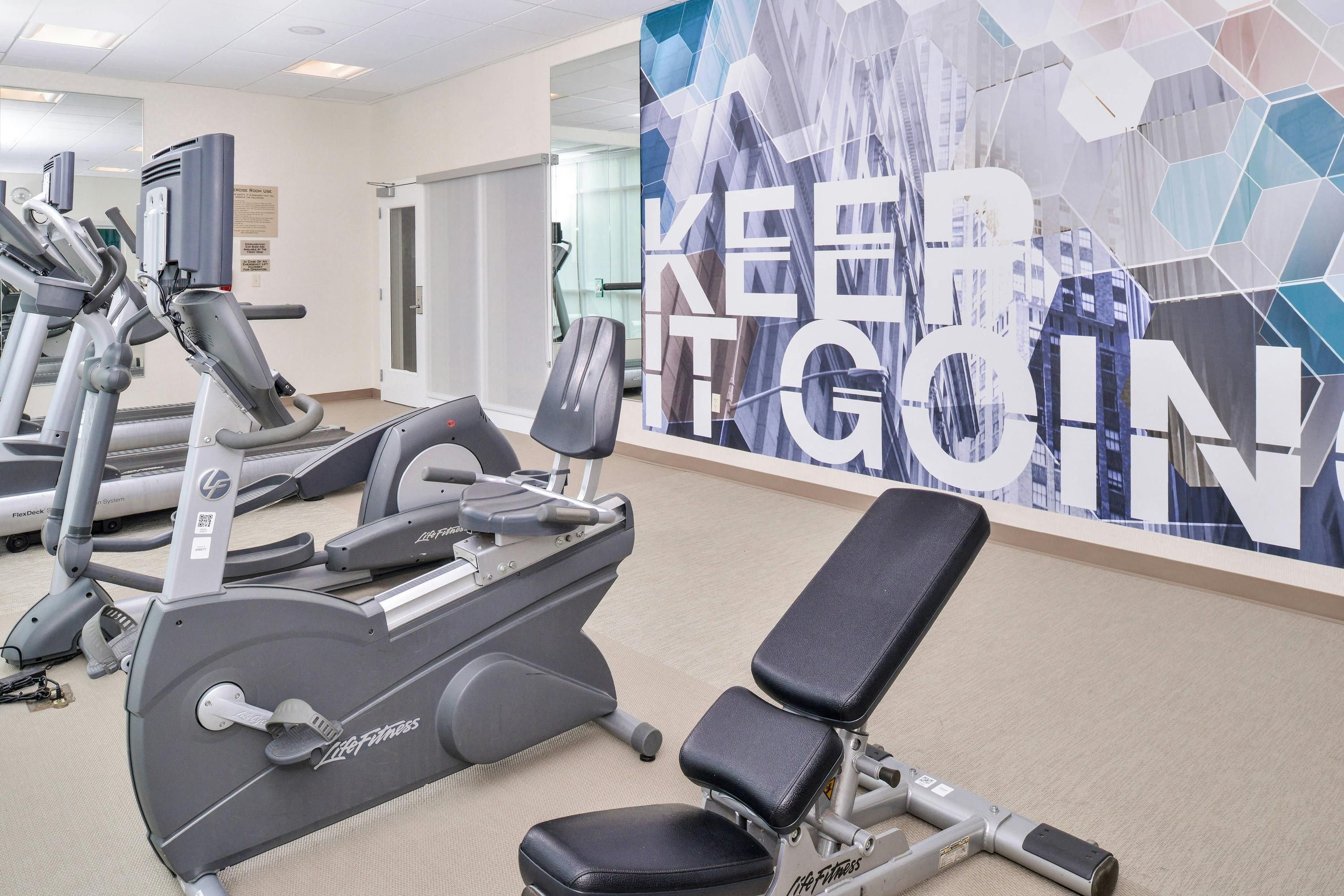 Fitnessbereich