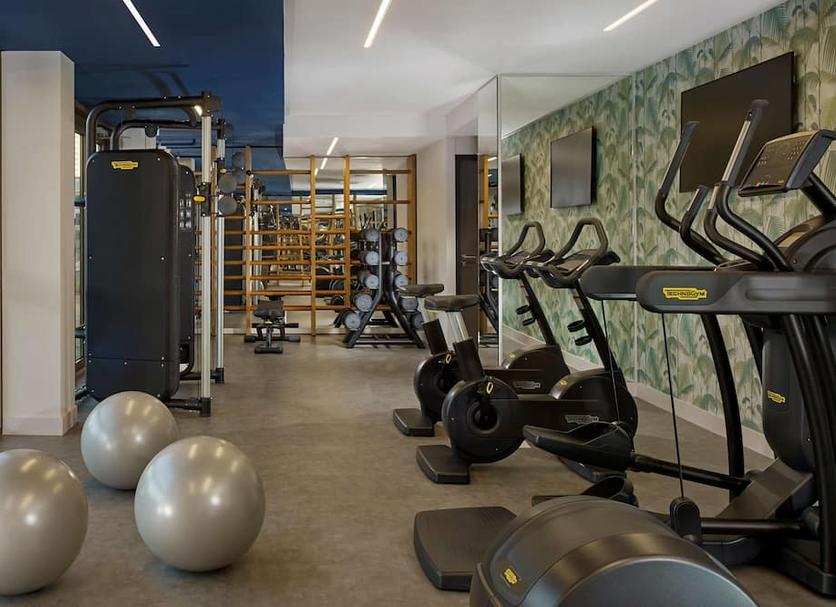 Fitnessbereich Foto