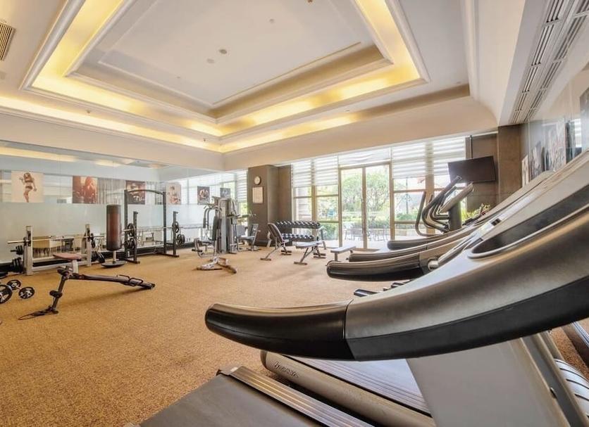 Fitnessbereich Foto