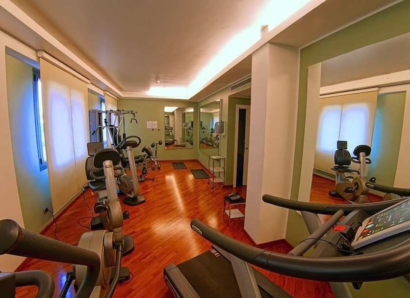Fitnessbereich Foto