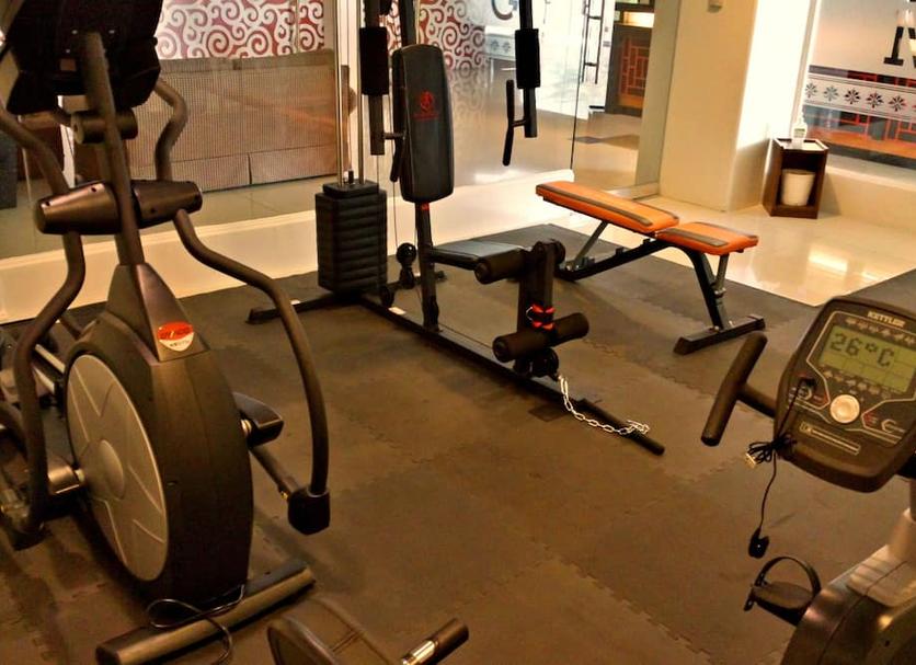 Fitnessbereich Foto