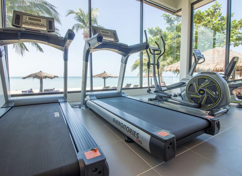 Fitnessbereich Foto