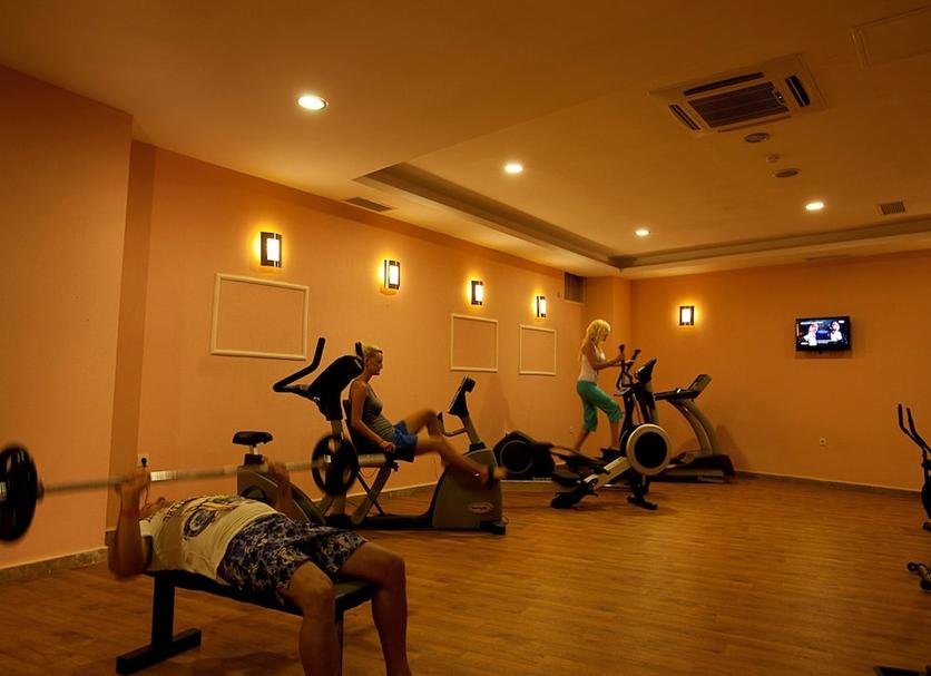 Fitnessbereich Foto
