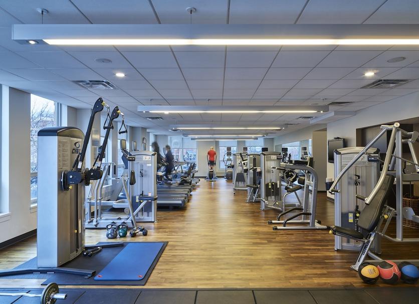 Fitnessbereich Foto