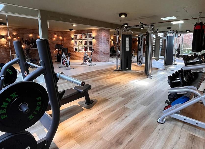Fitnessbereich Foto