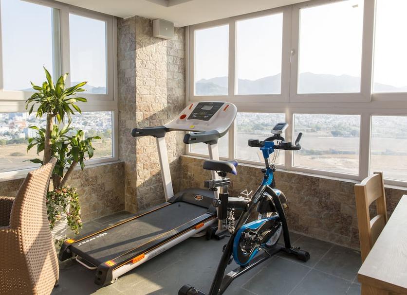 Fitnessbereich Foto