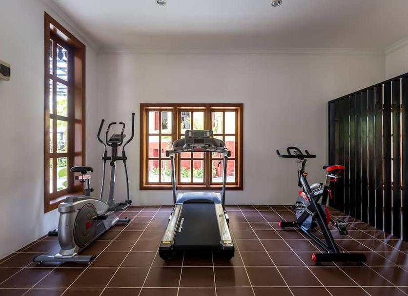 Fitnessbereich Foto