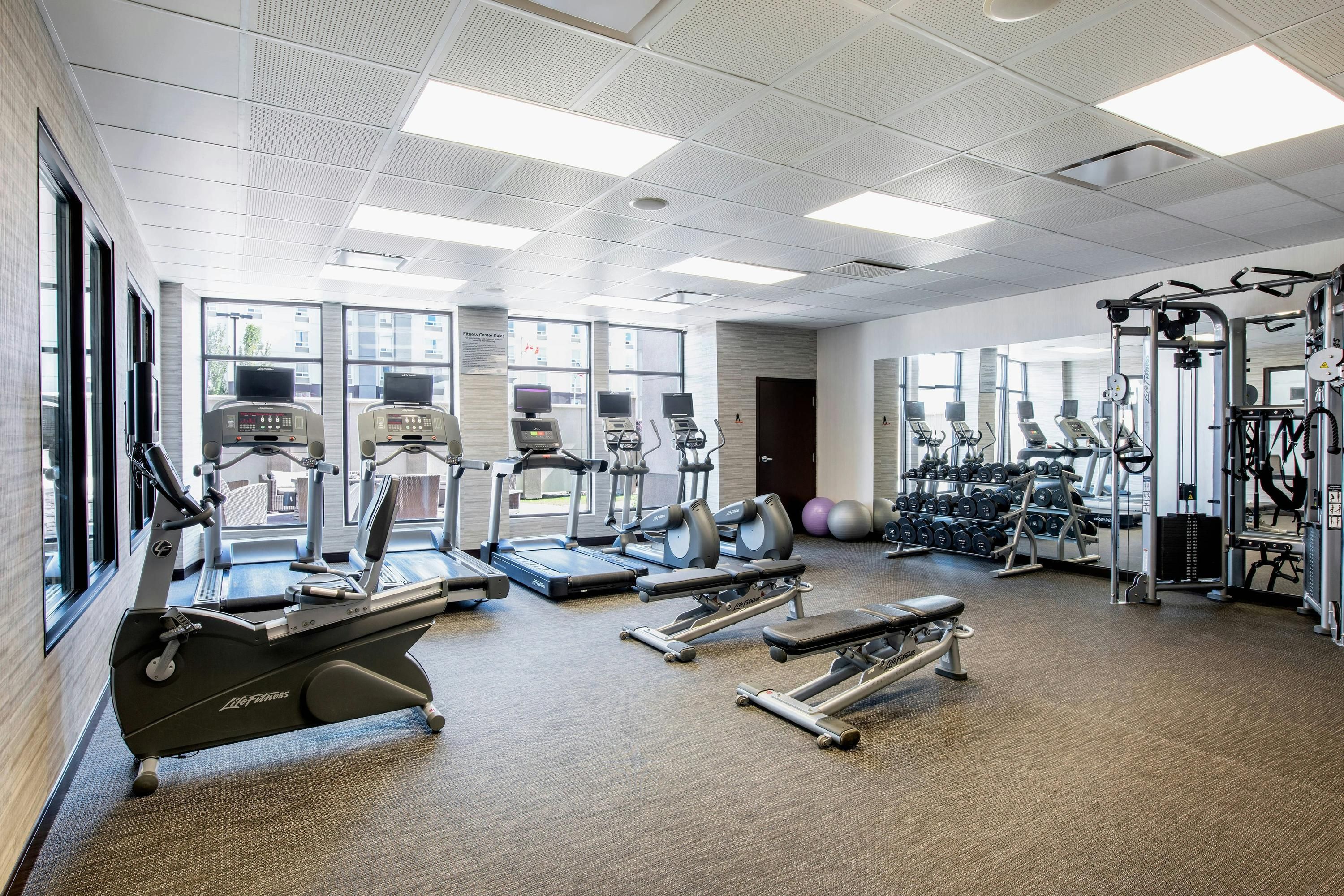 Fitnessbereich