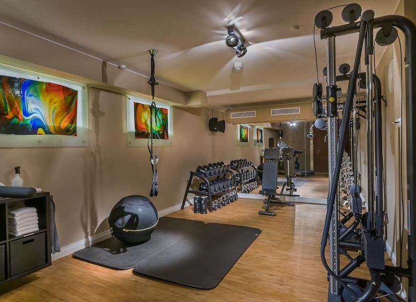Fitnessbereich Foto