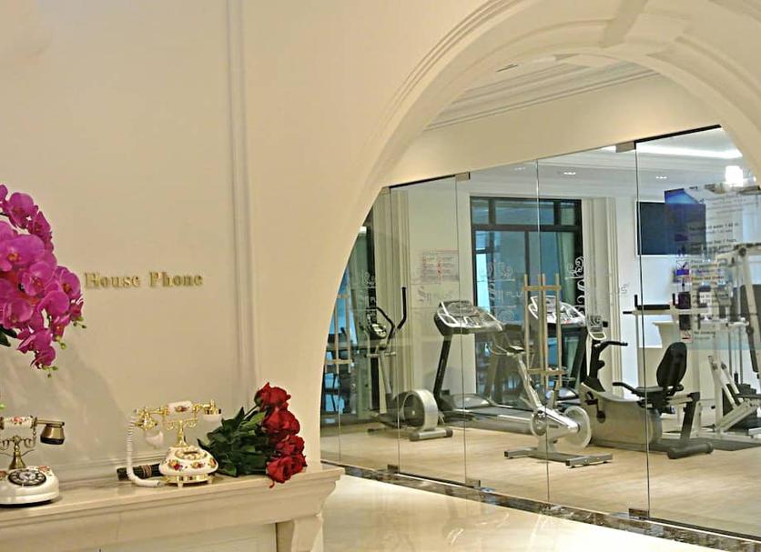 Fitnessbereich Foto
