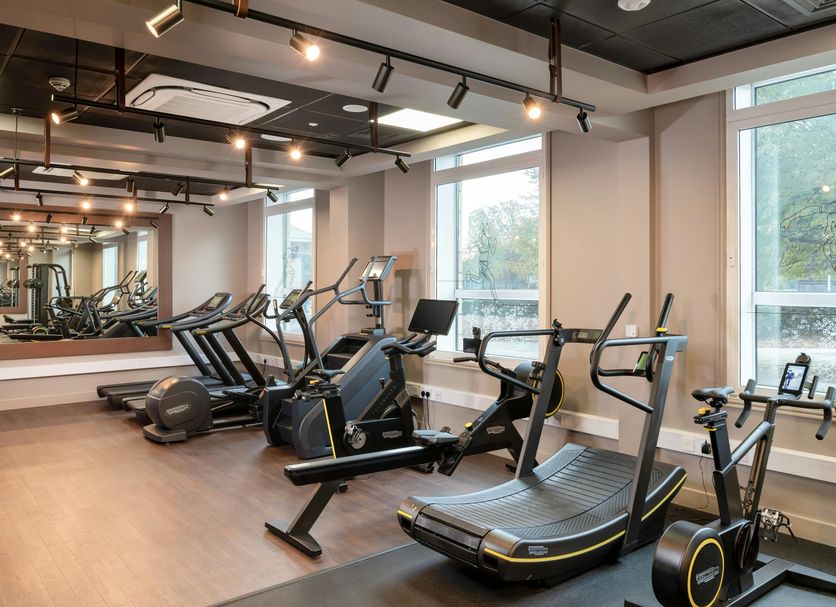 Fitnessbereich Foto