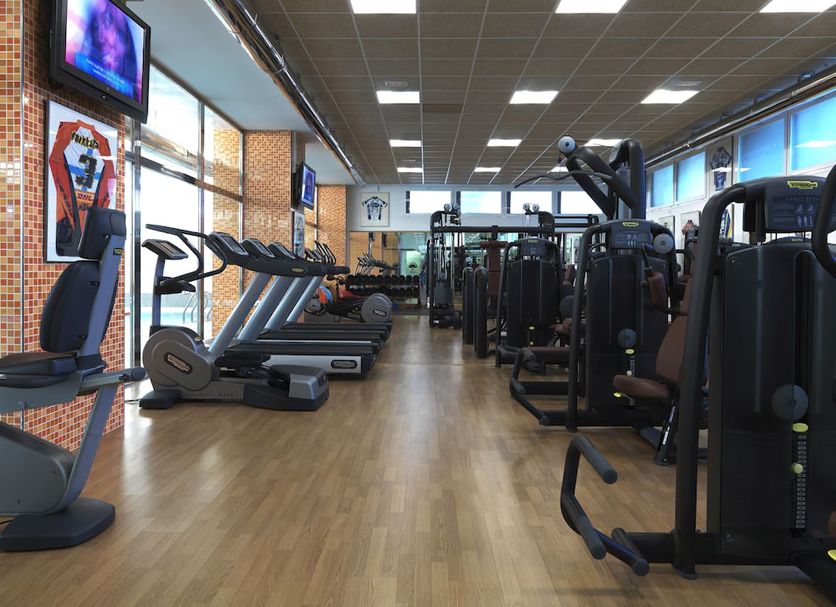 Fitnessbereich Foto