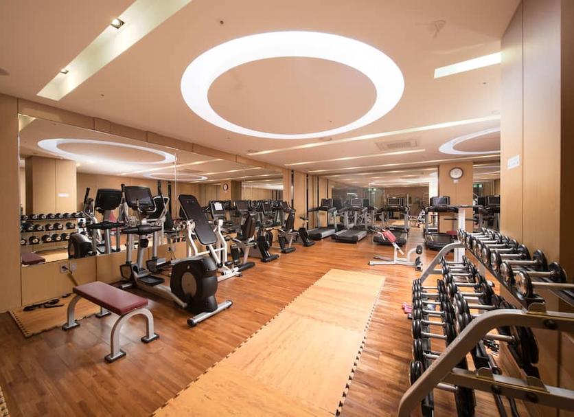 Fitnessbereich Foto