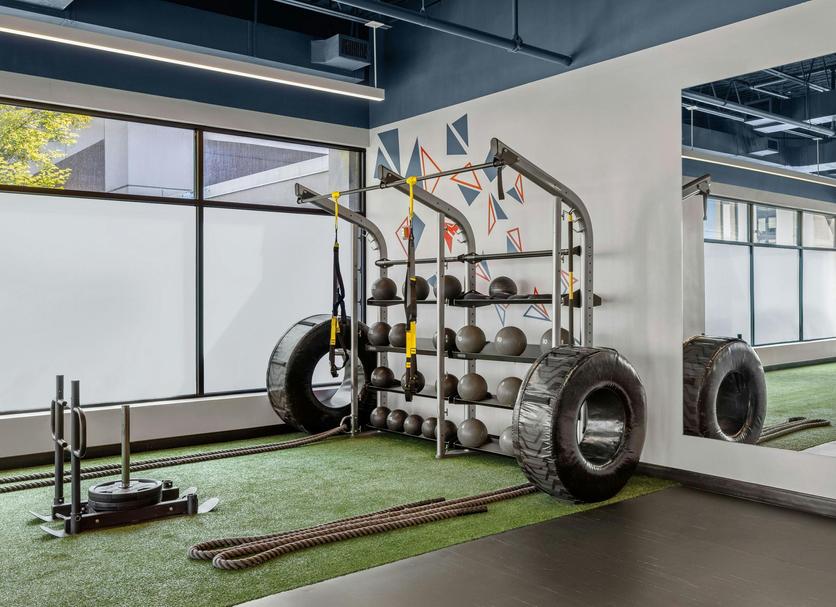 Fitnessbereich Foto