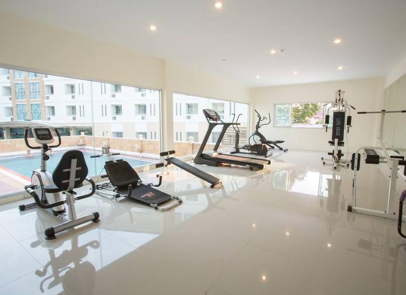 Fitnessbereich Foto