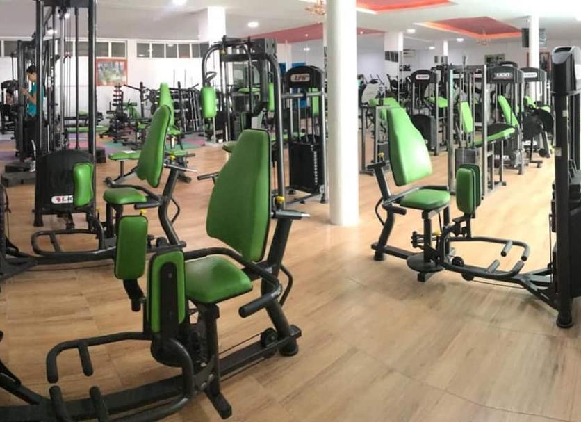 Fitnessbereich Foto