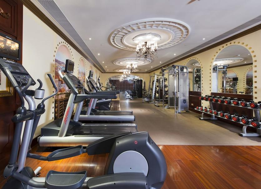 Fitnessbereich Foto