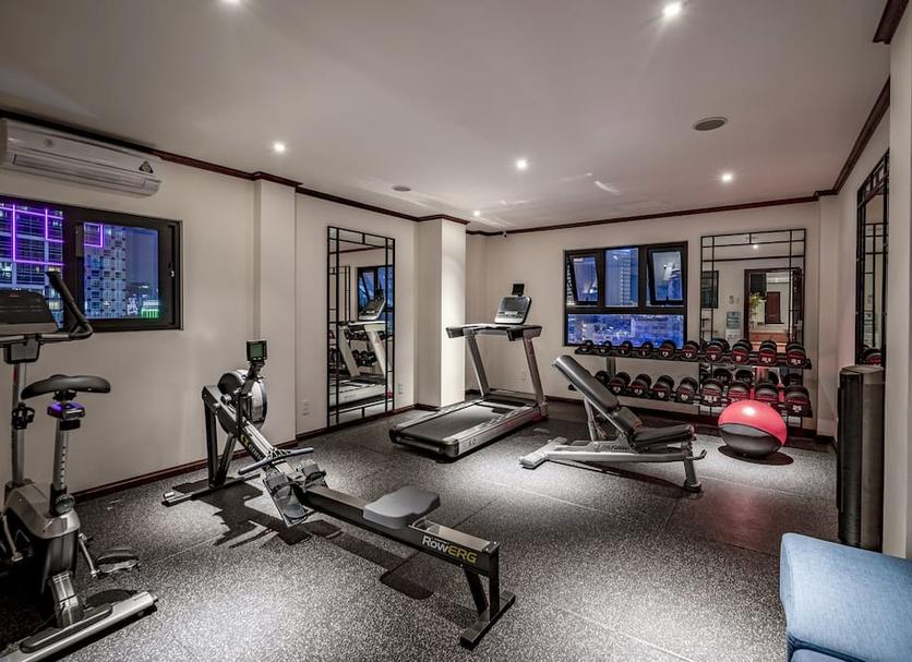 Fitnessbereich Foto