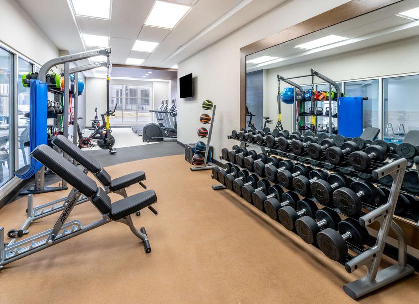 Fitnessbereich Foto