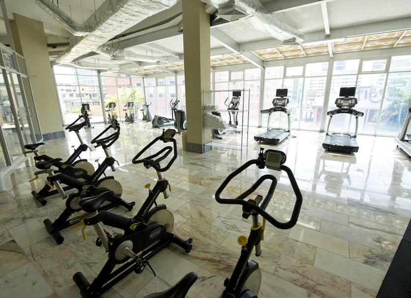 Fitnessbereich Foto