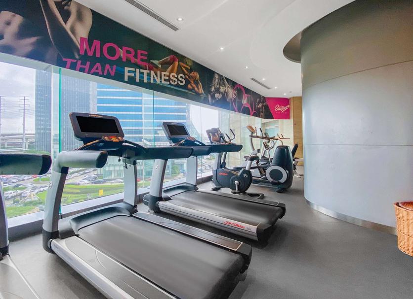 Fitnessbereich Foto