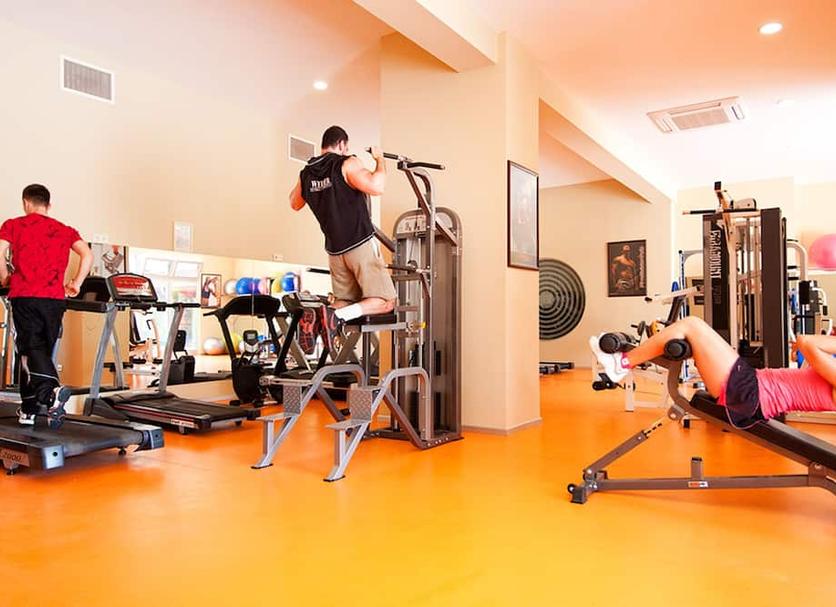 Fitnessbereich Foto
