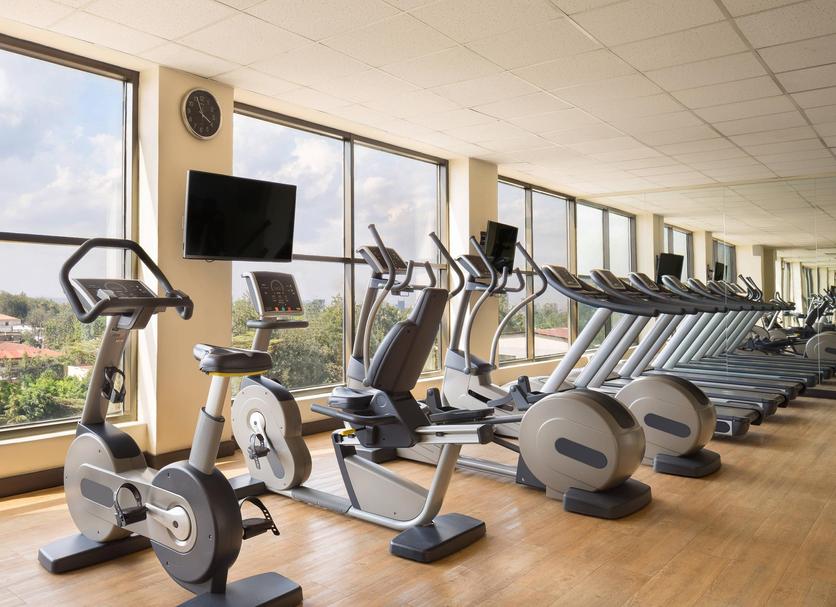 Fitnessbereich Foto