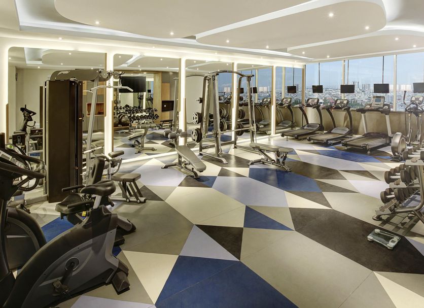 Fitnessbereich Foto