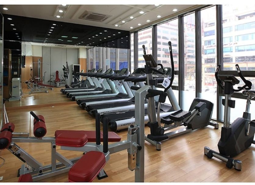 Fitnessbereich Foto