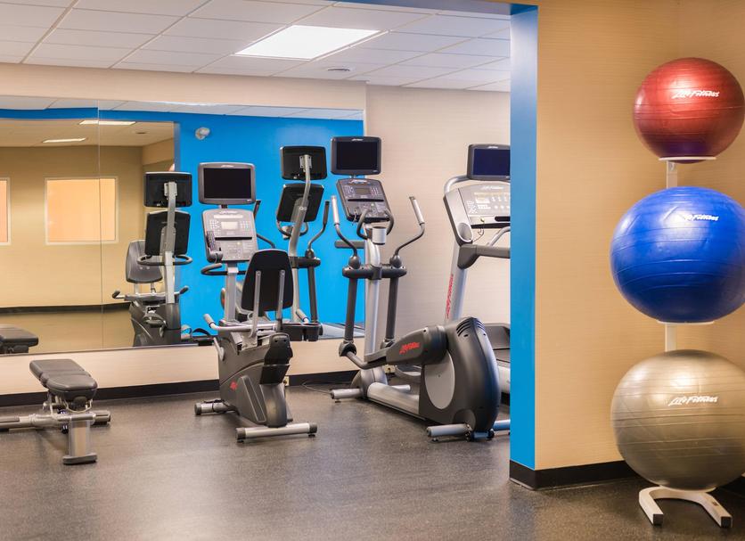 Fitnessbereich Foto