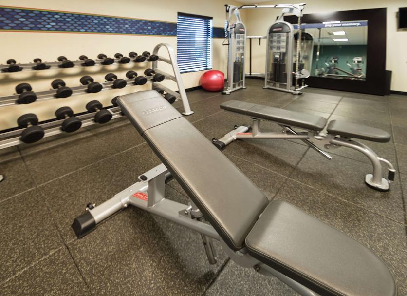 Fitnessbereich Foto