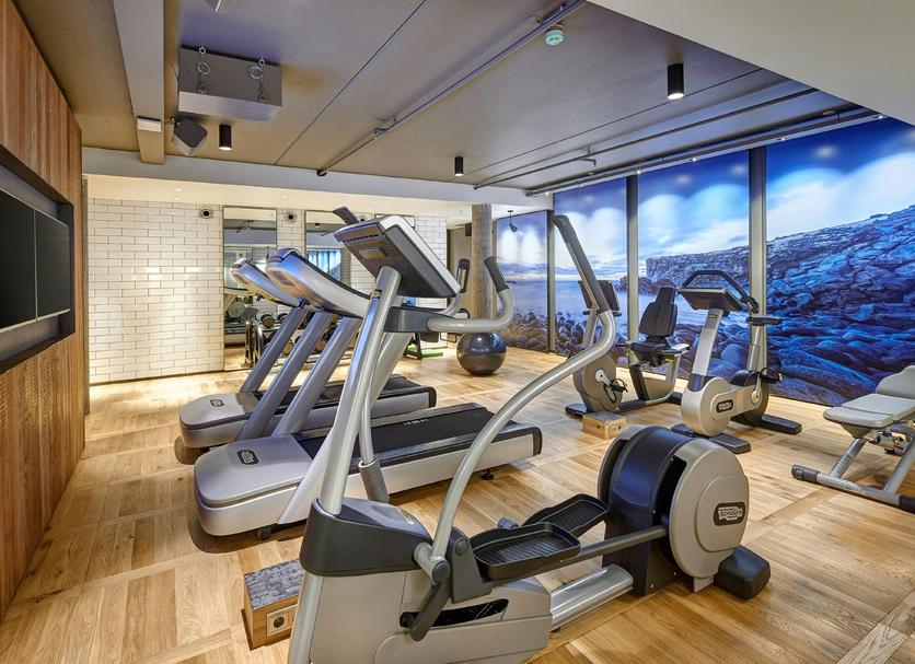 Fitnessbereich Foto