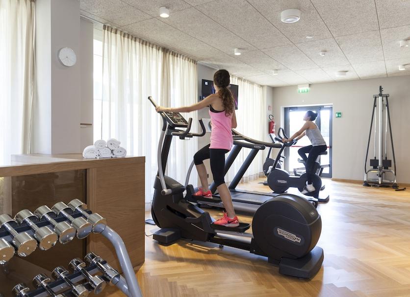 Fitnessbereich Foto