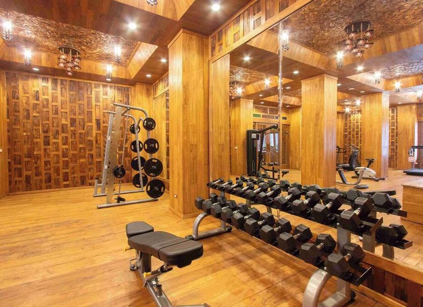 Fitnessbereich Foto