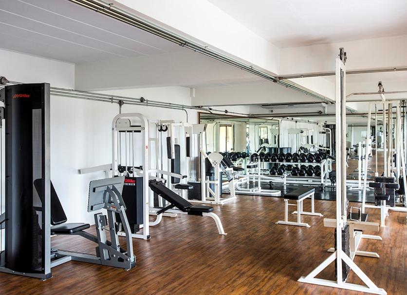 Fitnessbereich Foto